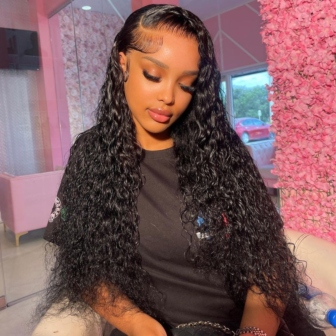 13X4 HD Deep Wavy Wig 22”~Large Cap
