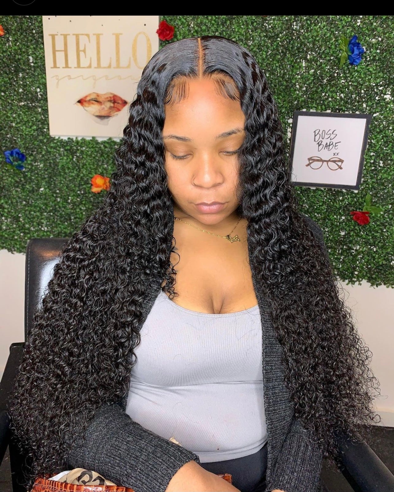 5X5 Transparent Deep Curly Closure Wig 14”-34” ($100OFF)