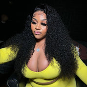 13X6 HD Deep Curly Frontal Wig 30”~ Large Cap (Same Day)