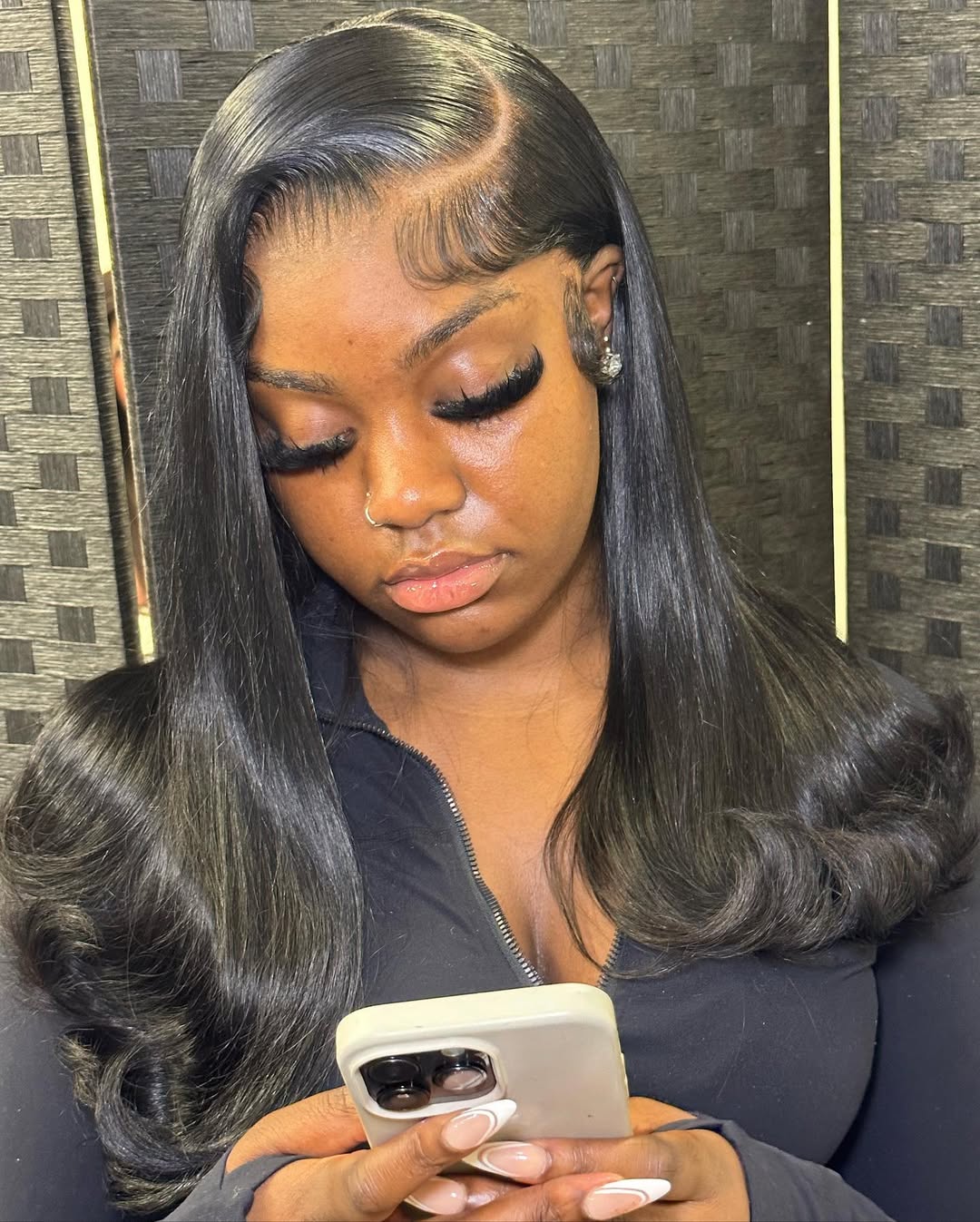 13X4 HD Temple Bali Wave Frontal Wig 16”
