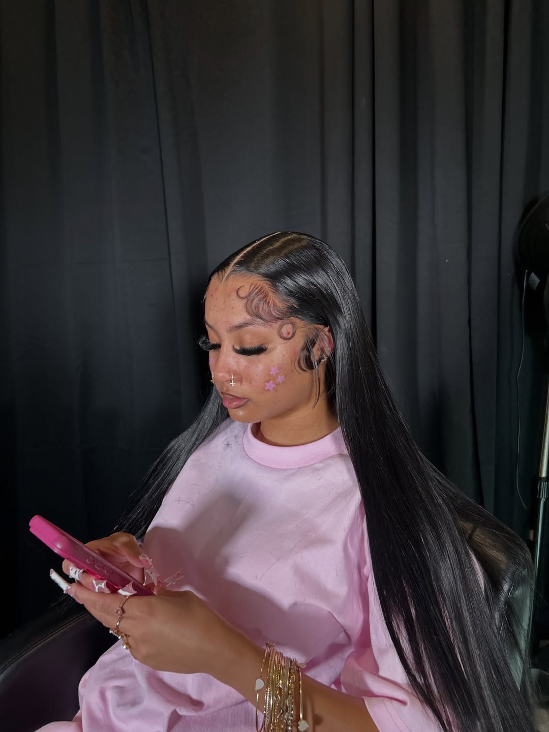13X6 Film HD Straight Frontal Wig 34” ~ Hair On Hand
