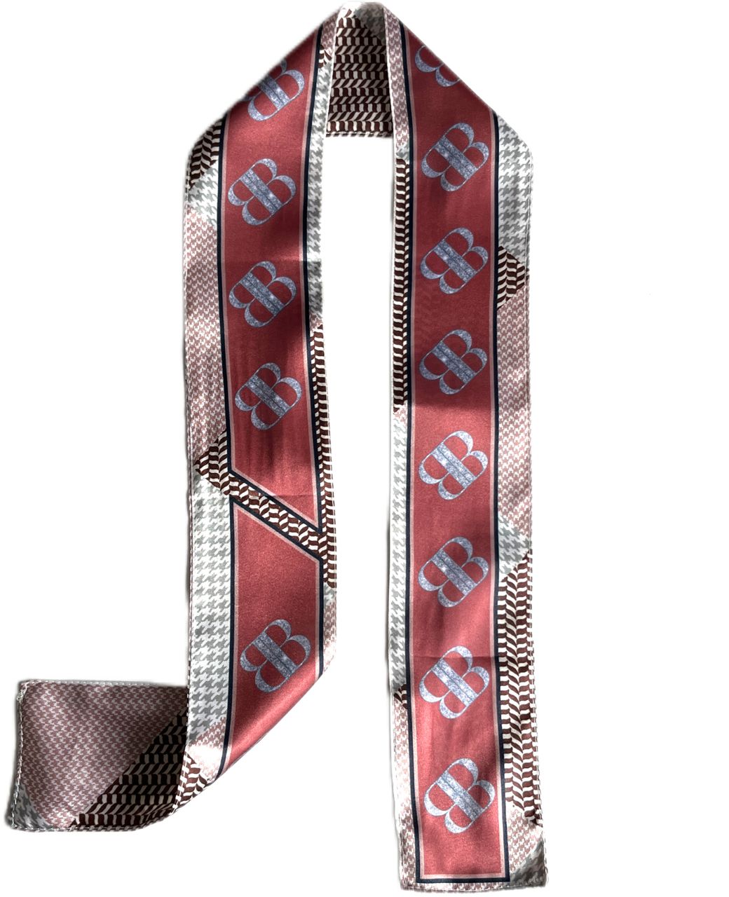 Very Berry Plaid Silk Bandeau Set (Limited)