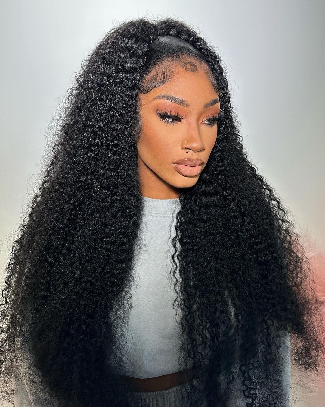 NEW* 13X6 Film Aruba Curl Frontal Wig 34” (On Hand)