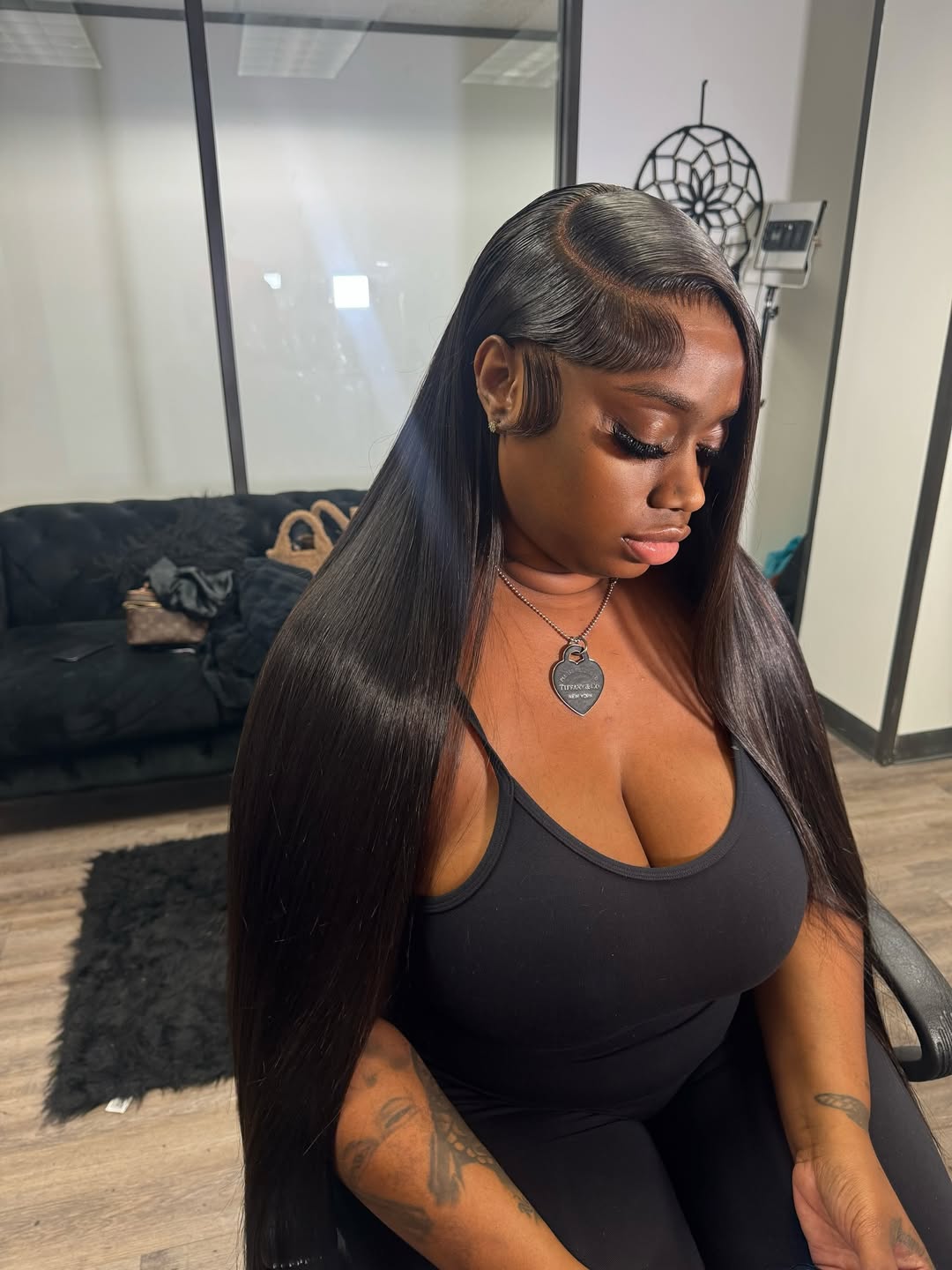 13X6 HD Virgin Santorini Straight Frontal Wig
