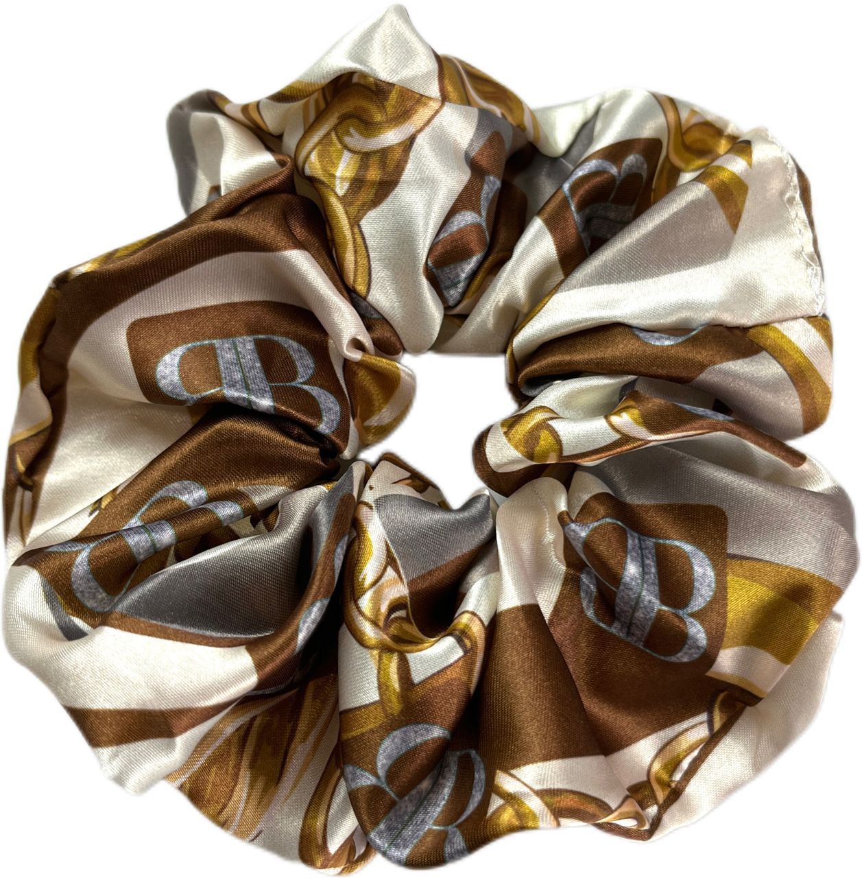 Brown Versace Mansion Silk Bandeau Set (Limited)