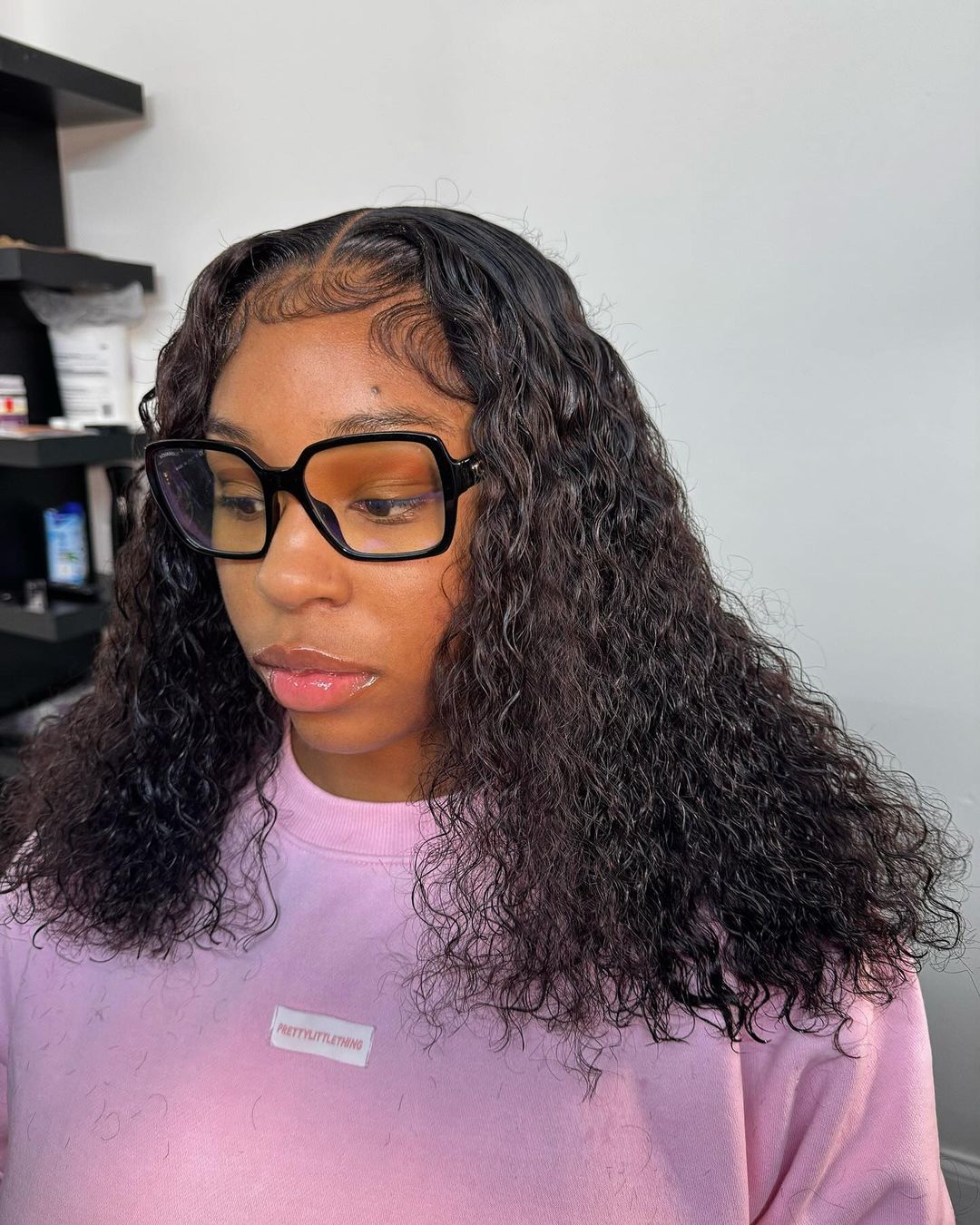 13X6 HD Raw Loose Wavy Frontal Wig  14” (Same Day)