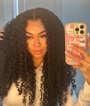13X6 HD Virgin Curaçao Curl Frontal Wig