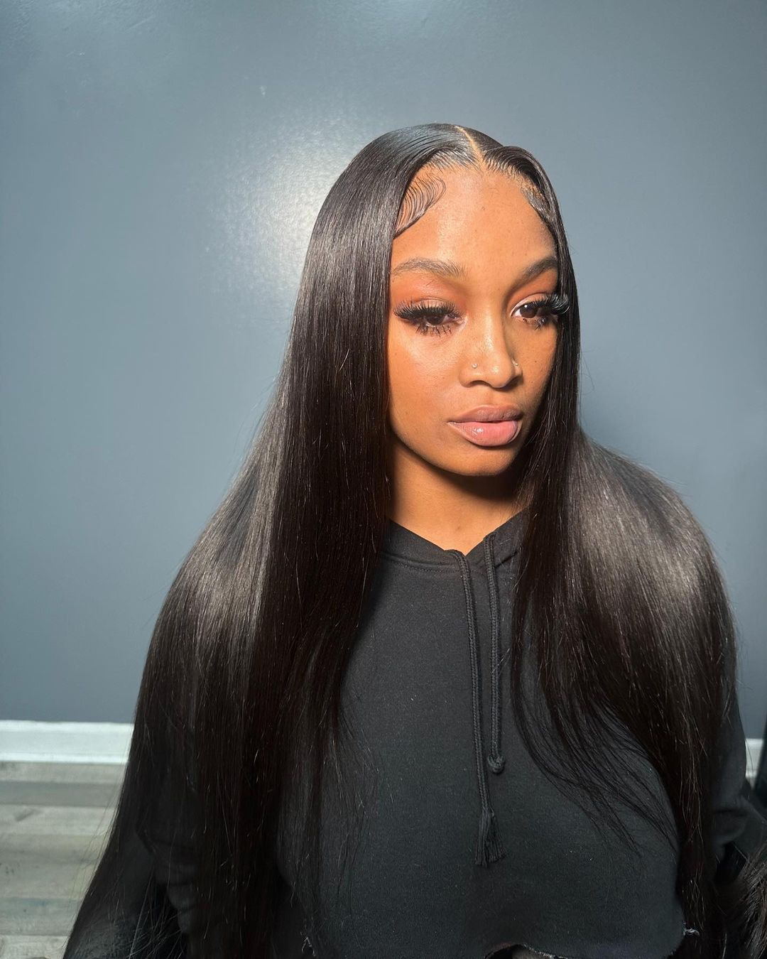 7X7 HD “Mini Frontal” Straight Closure Wig 24”-36” (Same Day)
