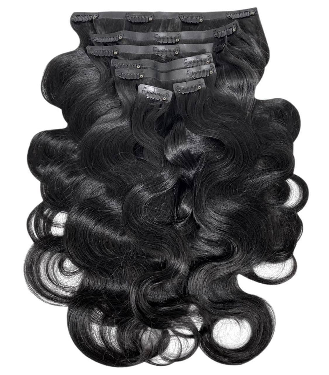 Body Wave Seamless Clip Ins~ On Hand