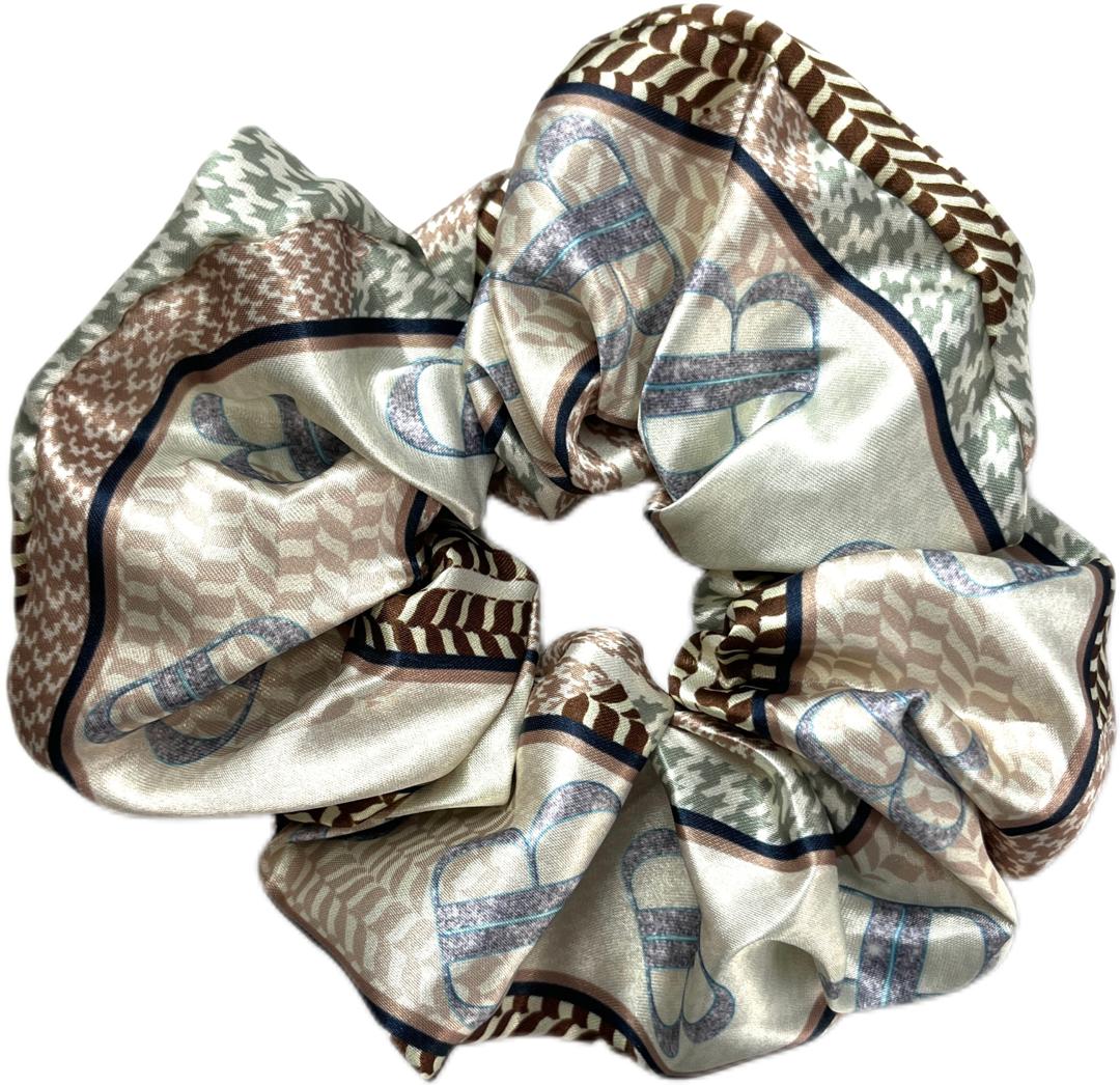 Plaid Baby Silk Bandeau Set