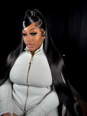 13X6 HD Virgin Santorini Straight Frontal Wig ~ MADE TO ORDER