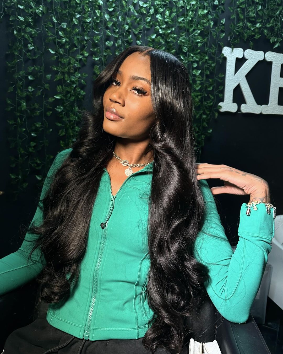 6X6 Swiss HD Bali Wave Closure Wig 26” ~ HAIR ON HAND