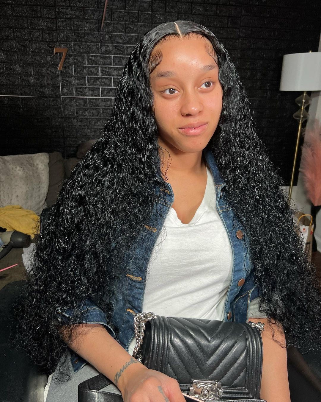 13X6 HD Ibiza Curl Frontal Wig 22”-28” (On Hand)