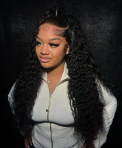 HD Natural Wave Hair Full Frontal Wig (Peruvian Hair)
