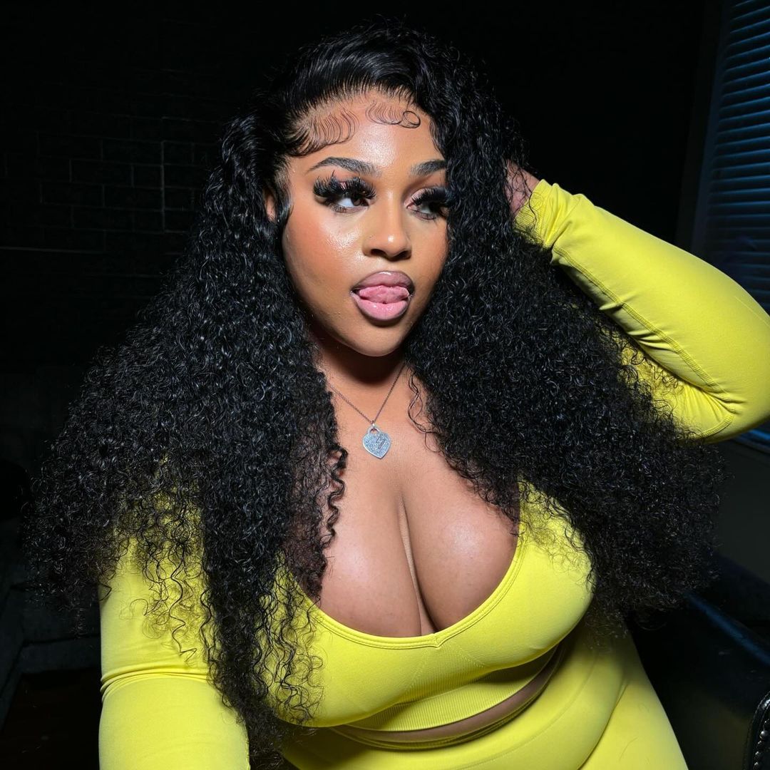 13X6 HD Deep Curly Frontal Wig 30”~ Large Cap (Same Day)