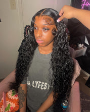 13X4 HD Deep Wavy Frontal Wig 32”(Same Day)