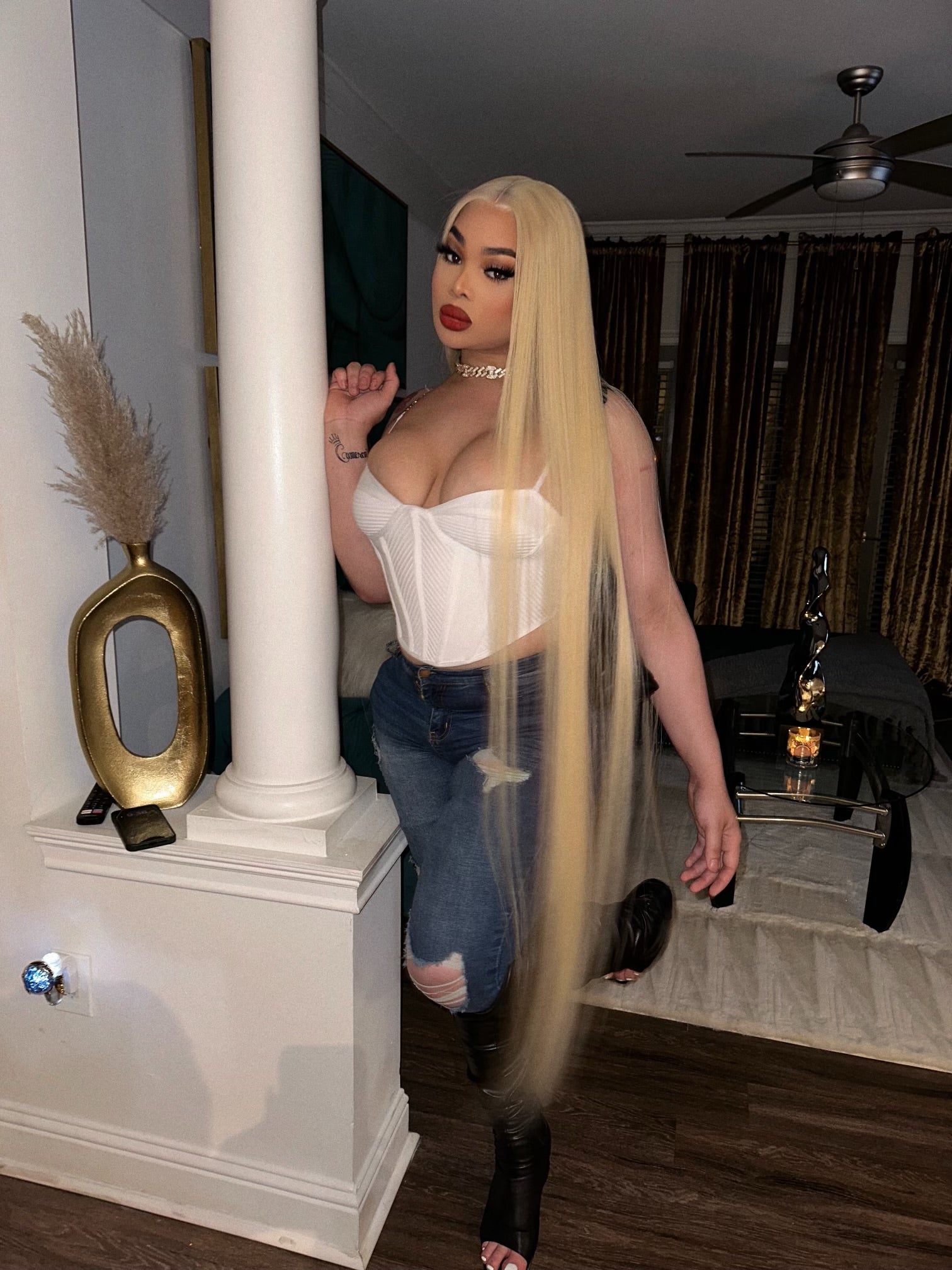 13X6 HD 50” Raw Blonde Wig (Pre Order)