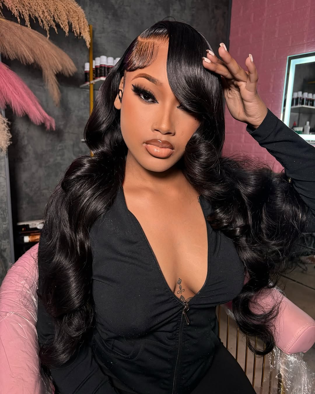 13X4 Film HD Bali Wave Frontal Wig 28” ~ HAIR ON HAND