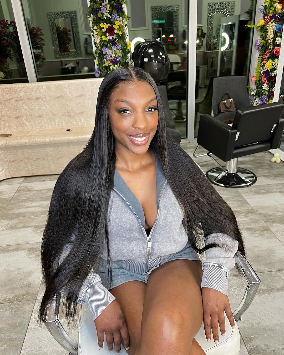 13X6 HD Raw Straight Frontal Wig 36” (Same Day)