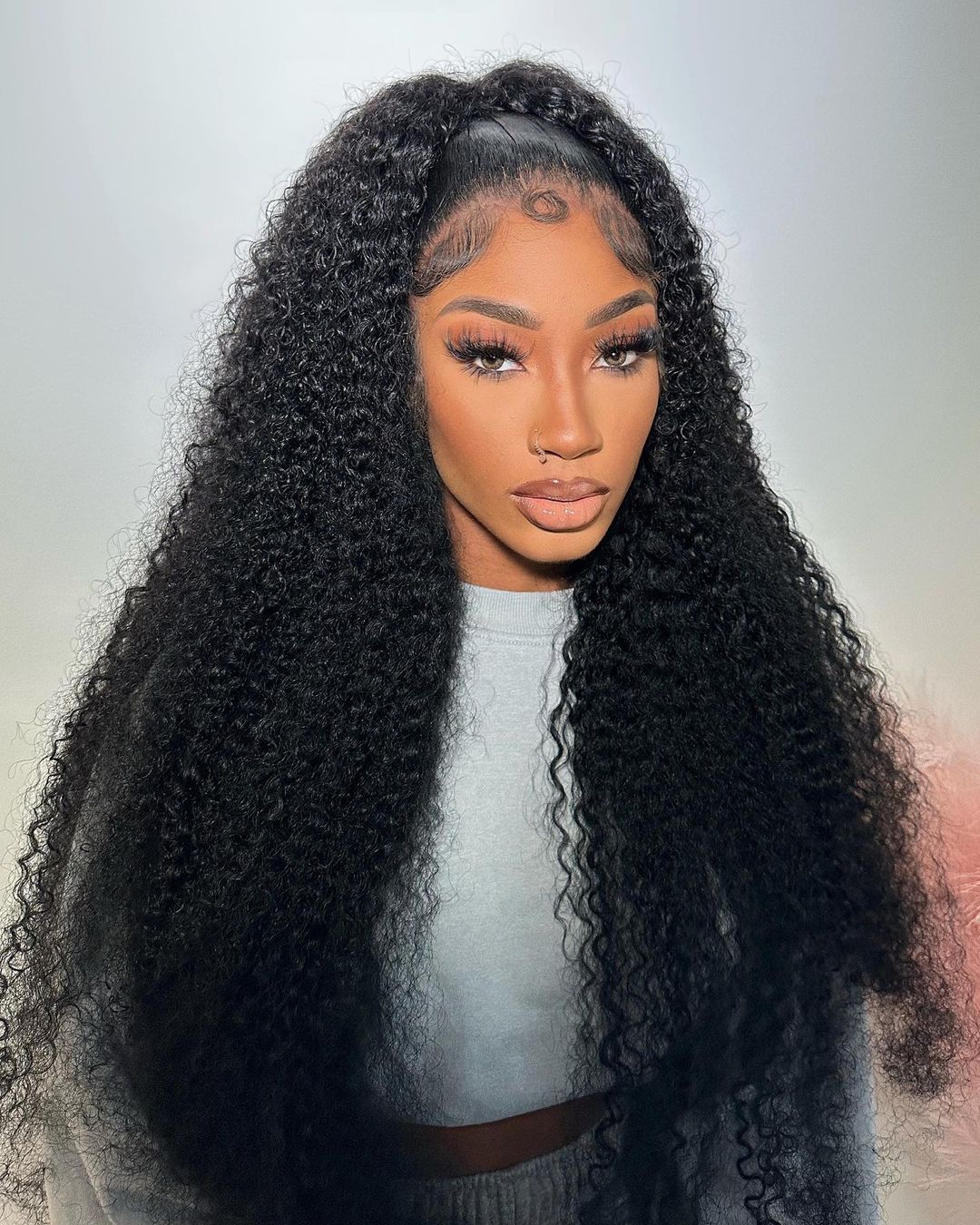 NEW* 13X6 Film Aruba Curl Frontal Wig 34” (On Hand)