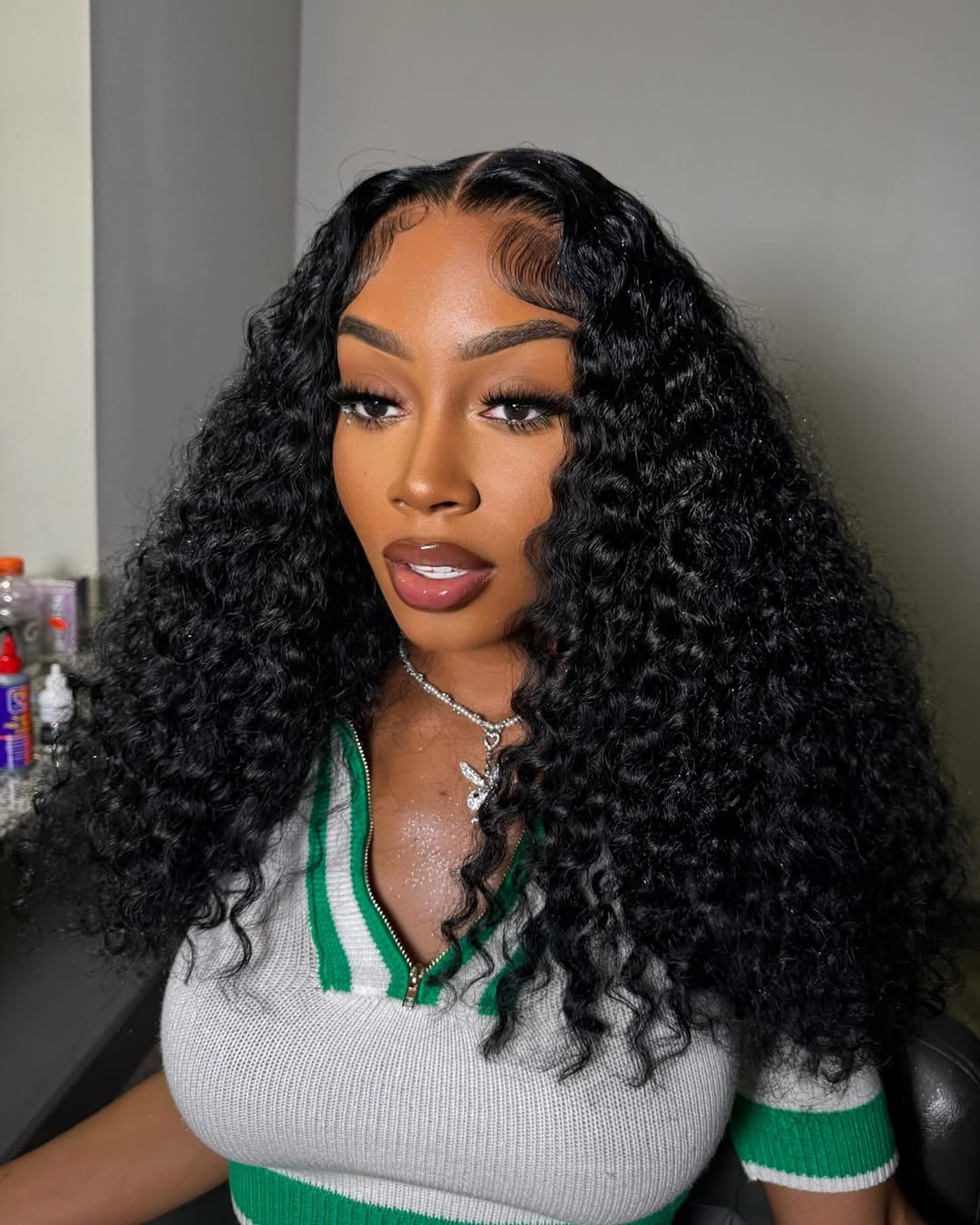 13X6 HD Raw Aruba Curl Frontal Wig 20”-22” (Same Day)