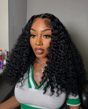 13X6 HD Raw Aruba Curl Frontal Wig 20”-22” (Same Day)