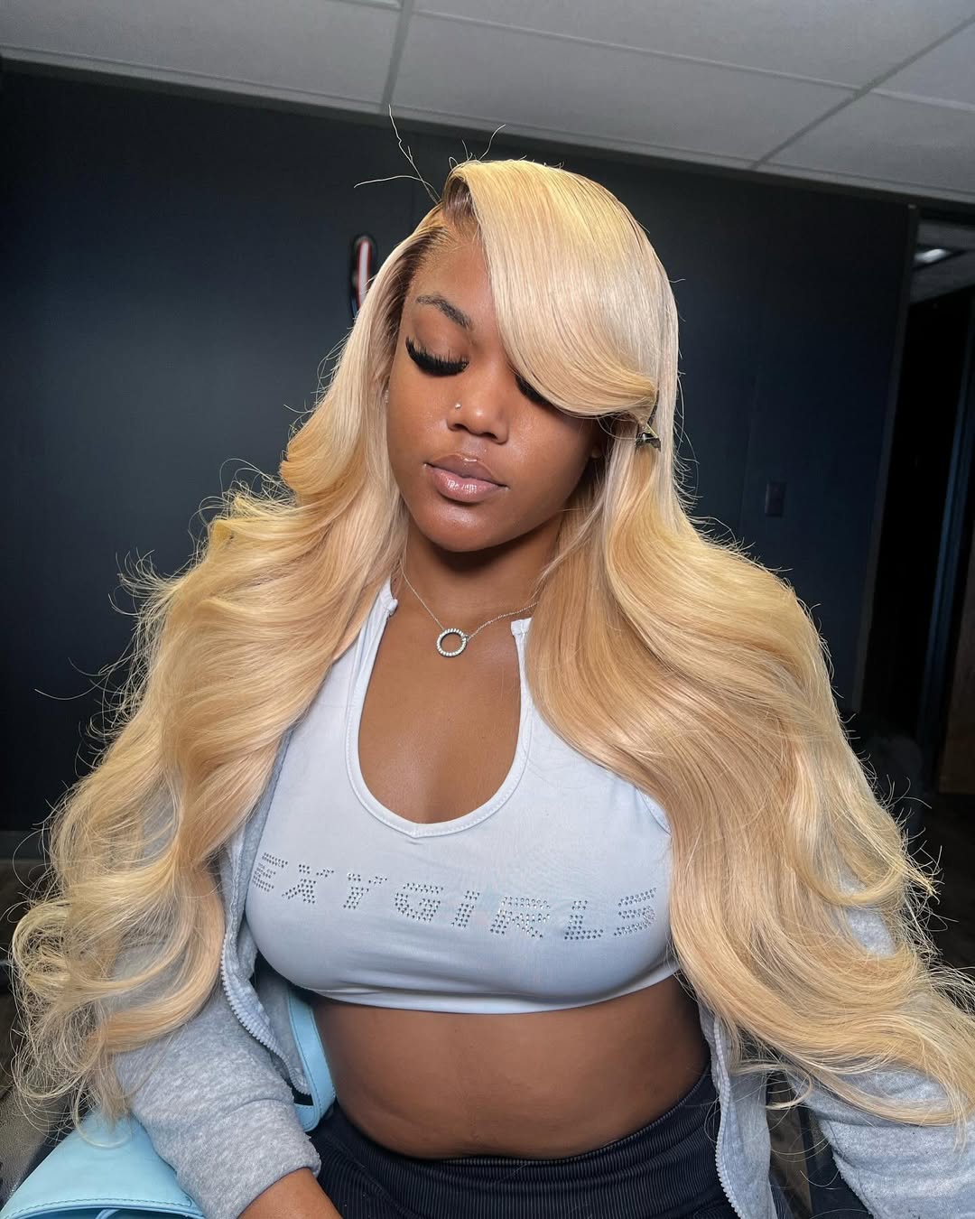 13X4 HD Blonde Body Wave Frontal Wig 22”-26” (Same Day)