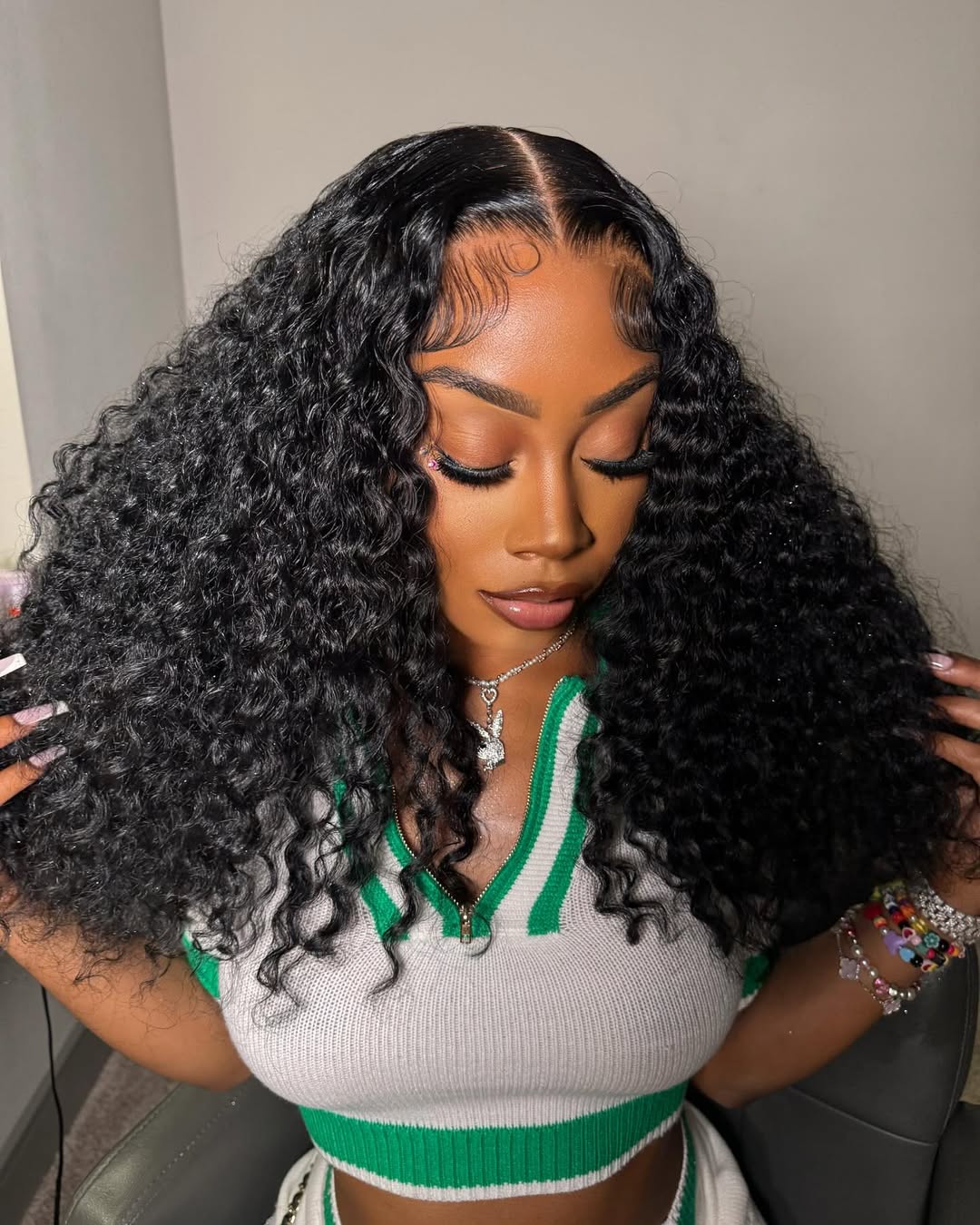 13X6 HD Raw Aruba Curl Frontal Wig 20”-22” (Same Day)