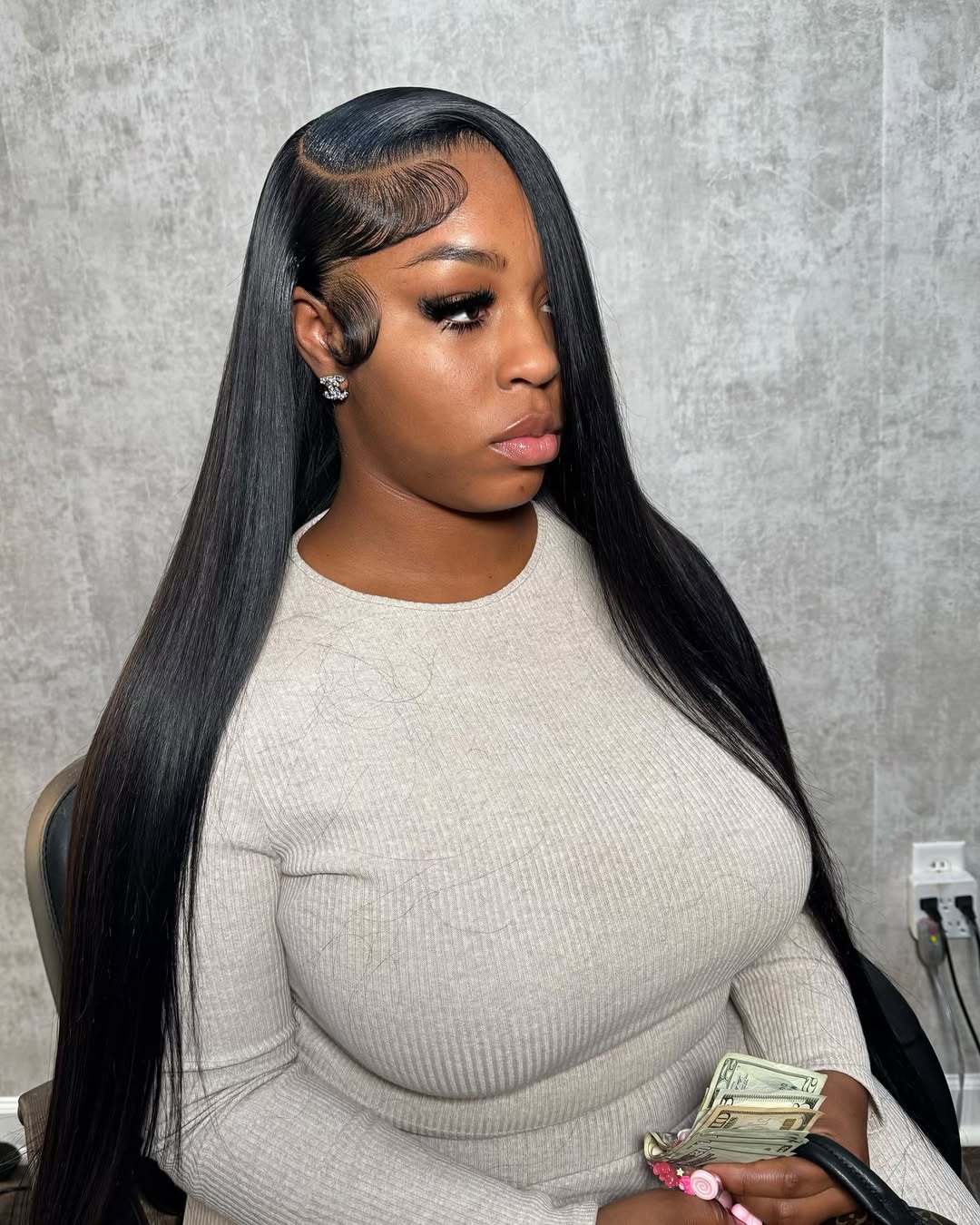 13X6 HD Virgin Santorini Straight Frontal Wig