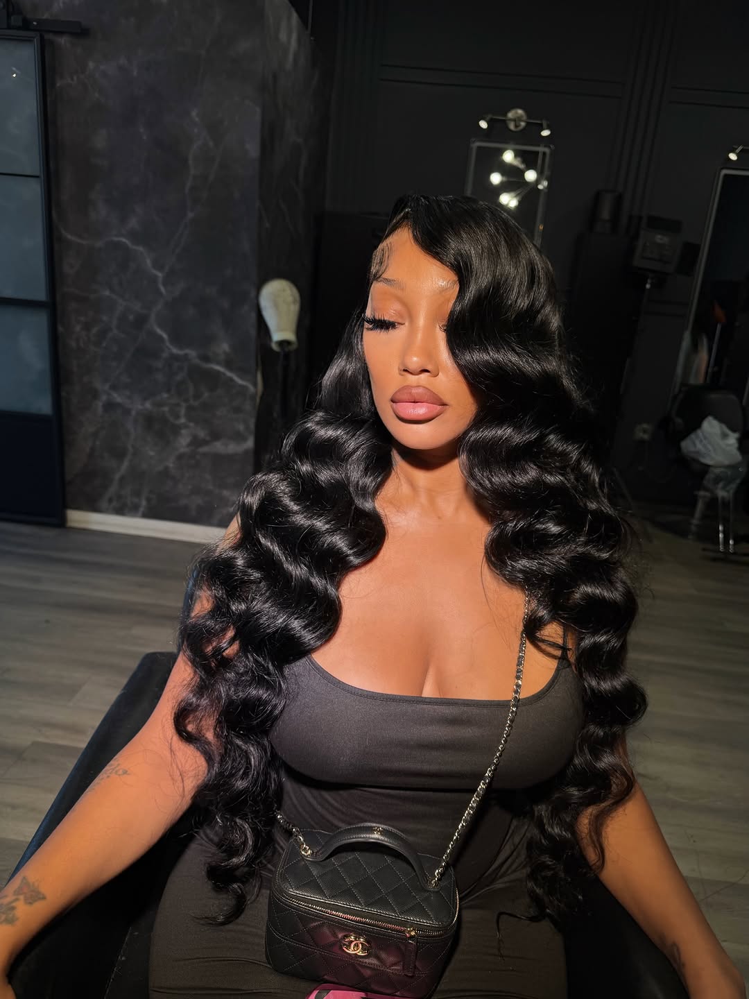 13X6 HD Maui Wave Frontal Wig 30” ~ Extra Small Cap
