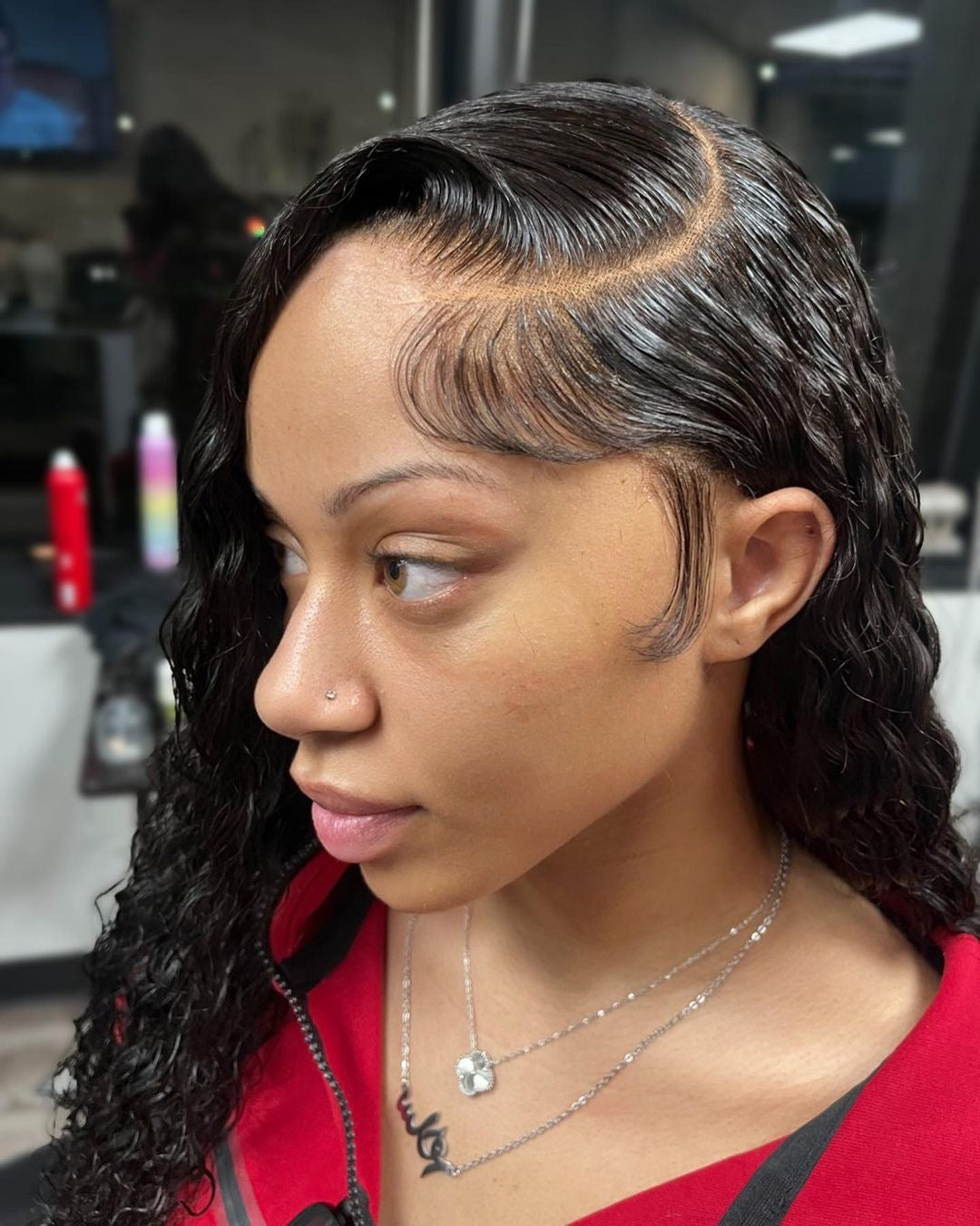 6X6 HD Ibiza Curl Closure Wig~Small Cap (On Hand)
