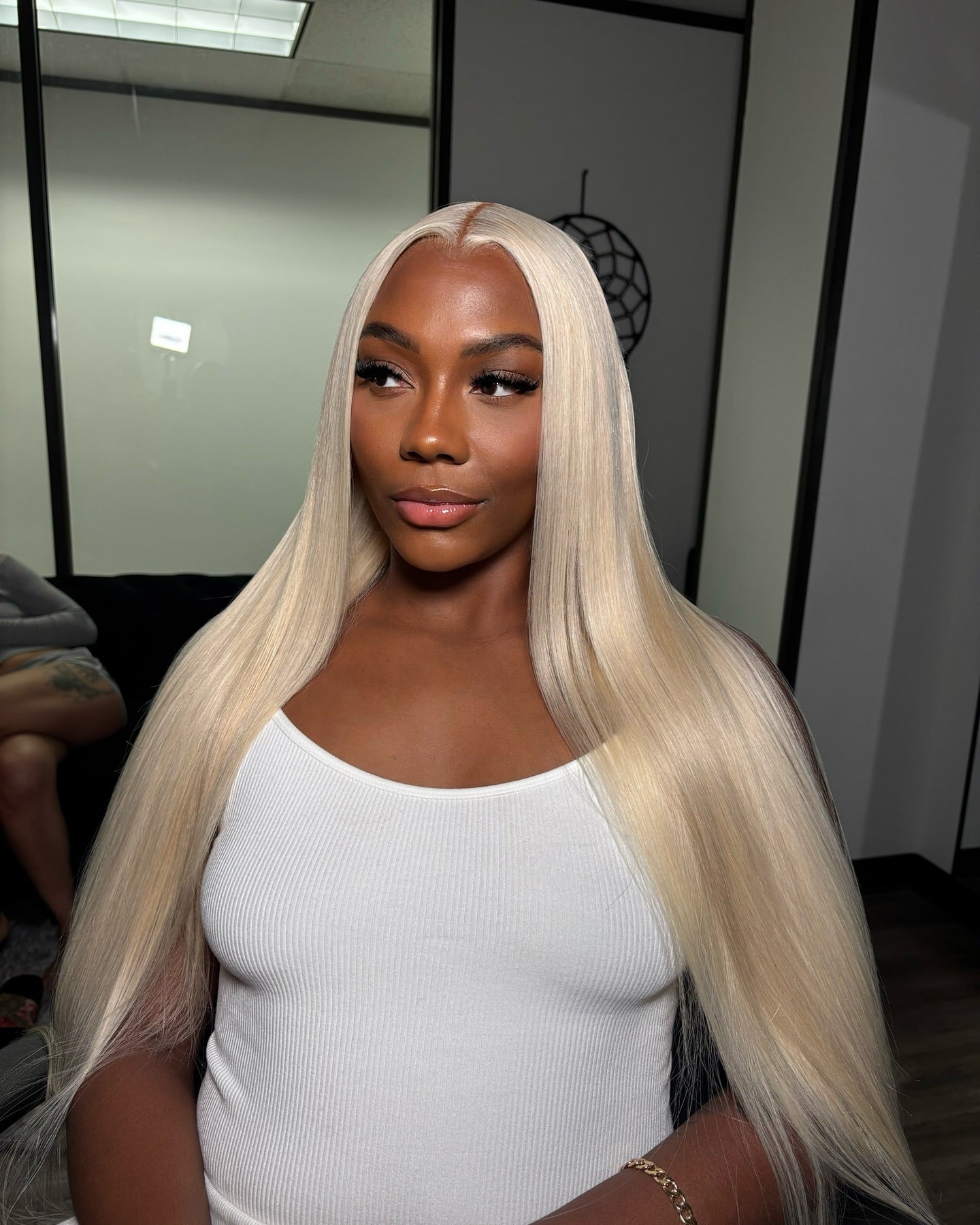 13X4 HD Blonde Body Wave Frontal Wig 22”