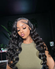 13X4 HD Loose Body Frontal Wig 30”-34” (Same Day)