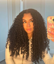 13X6 HD Virgin Curaçao Curl Frontal Wig