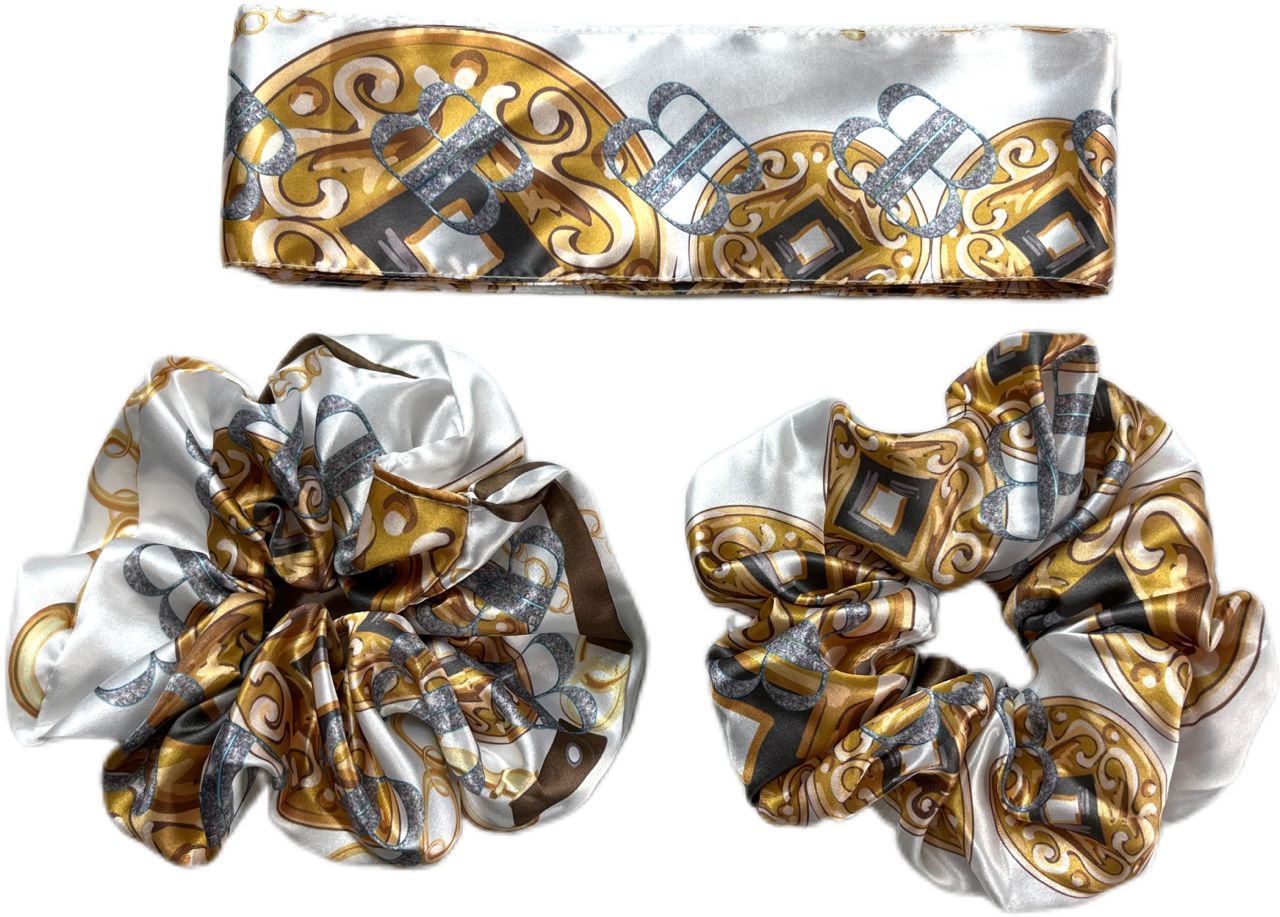 Versace Mansion Silk Bandeau Set