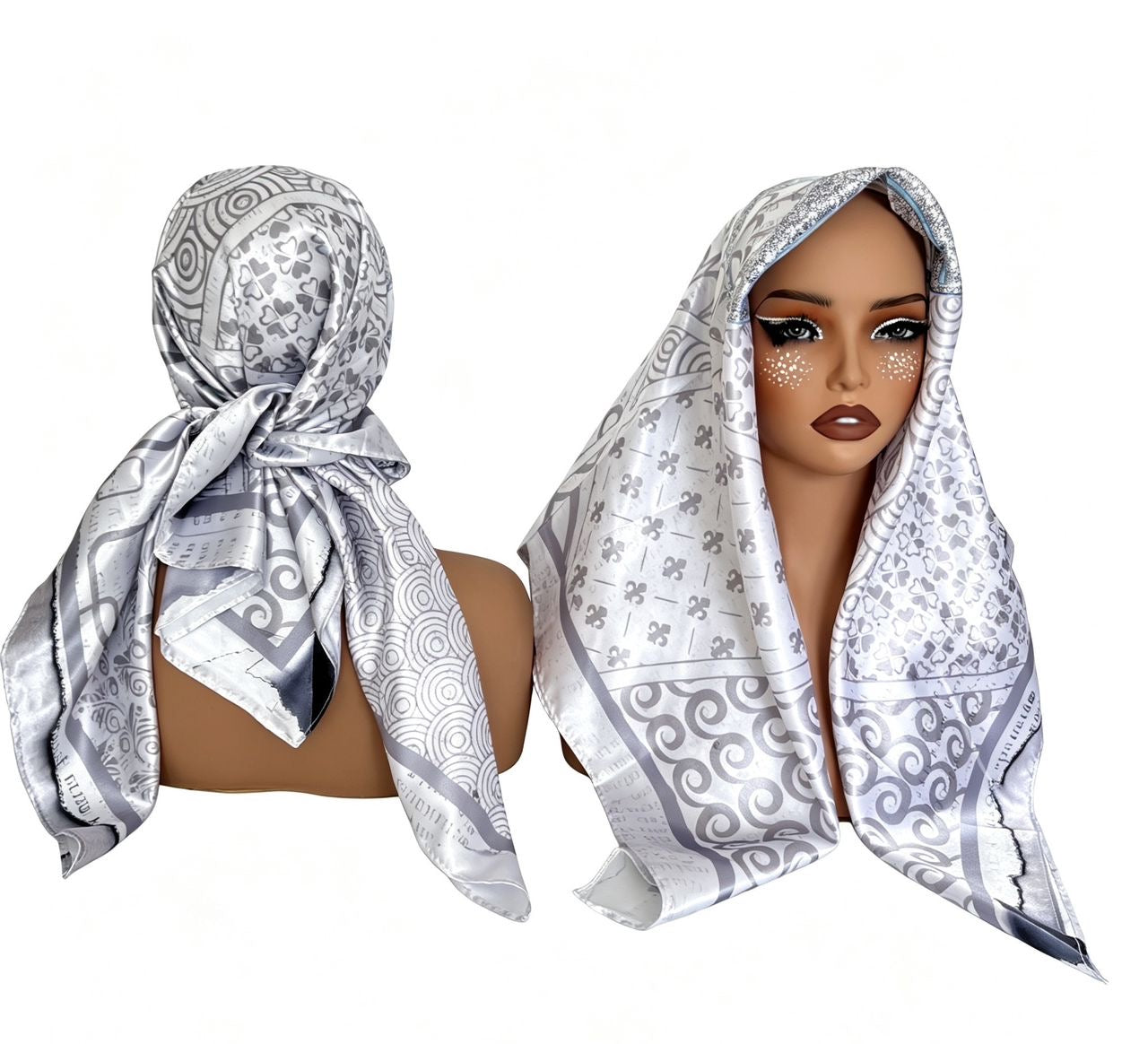 XL Satin Hair Scarf