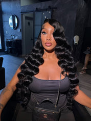 13X6 HD Maui Wave Frontal Wig 30” ~ Extra Small Cap