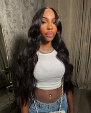 6X6 HD Bali Wave Closure Wig~ Small Cap (On Hand)