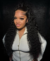 13X6 HD Raw Water Curly Frontal Wig 28” ~ HAIR ON HAND