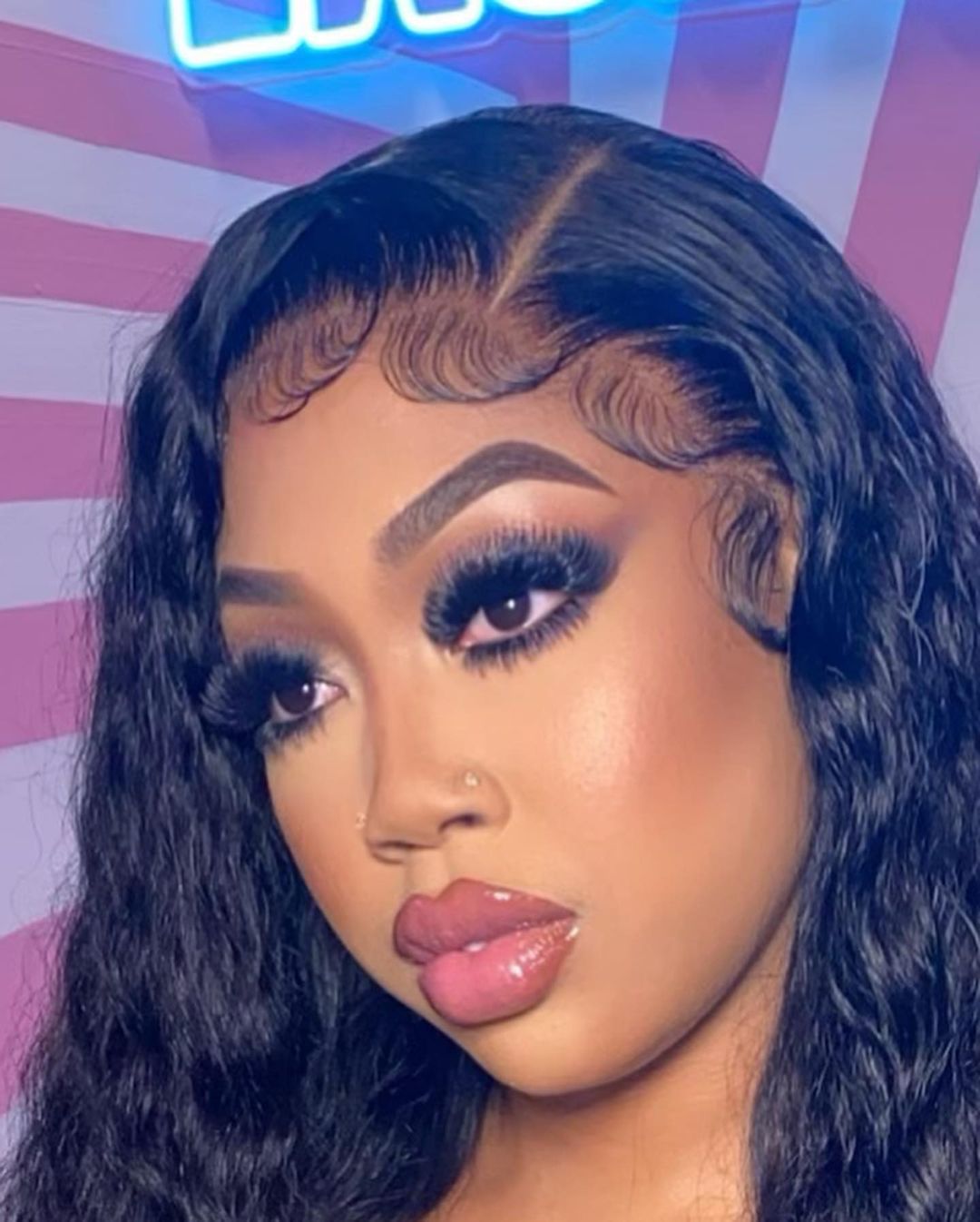 13X6 HD Ibiza Curl Frontal Wig (On Hand)
