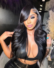 5X5 Transparent Loose Body Closure Wig 26”~ Small Cap (Same Day)