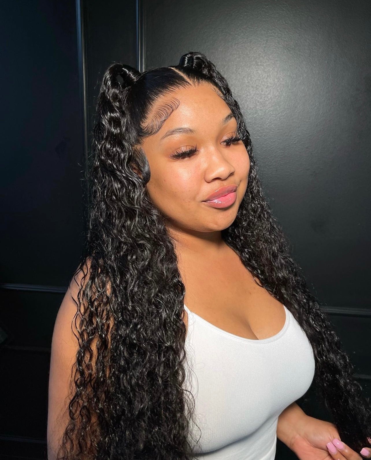 13X6 HD Raw Loose Curly Wig 22”-24” (Same Day)