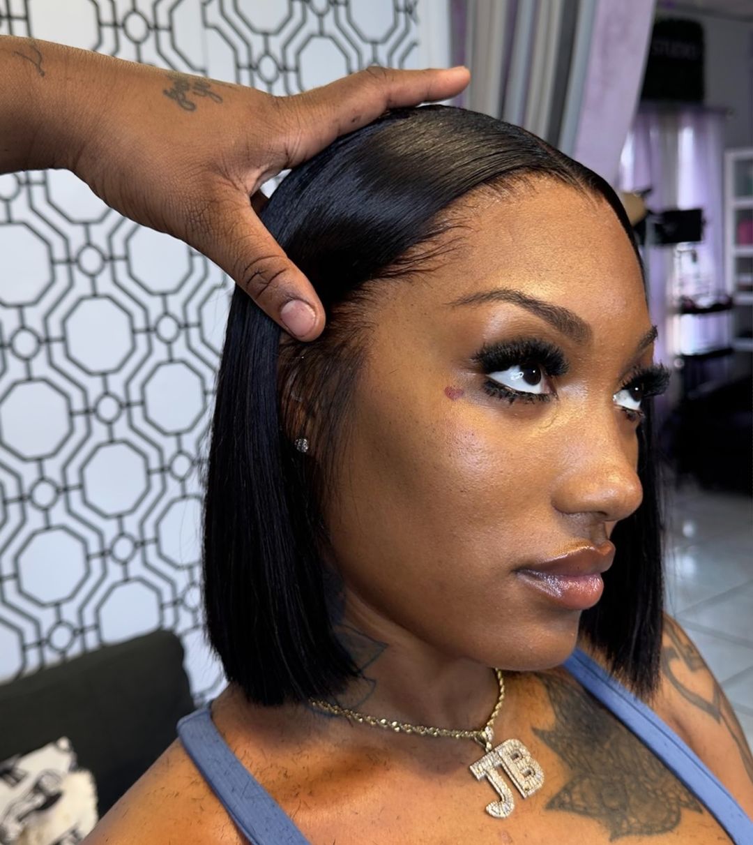 HD Raw Vietnamese Frontal Bob Wig 14”