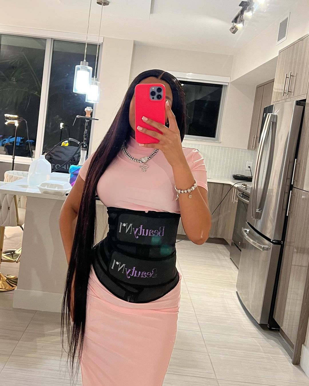 Raw Black HD Full Lace Wig 40”-42” (Same Day)