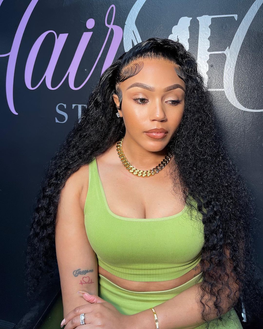 13X4 HD Deep Curly Frontal Wig 20”-26”~ Small Cap (Same Day)