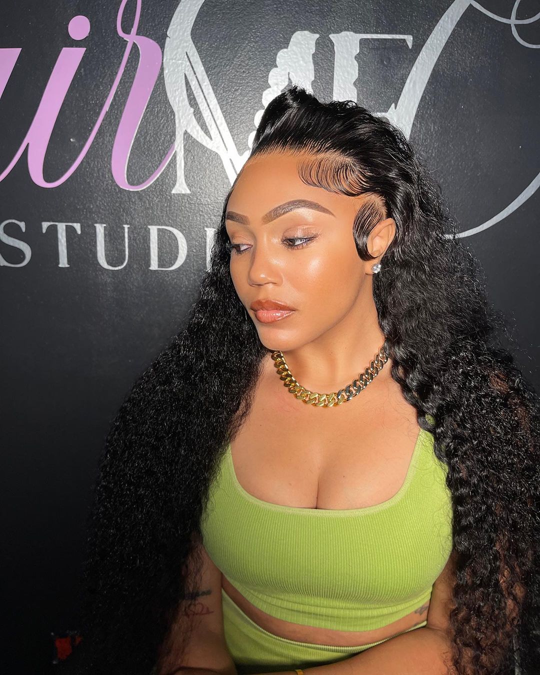 13X4 HD Deep Curly Frontal Wig 20”-26”~ Small Cap (Same Day)