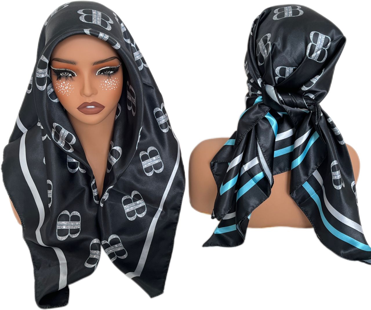 Classic BB Silk Scarf XL