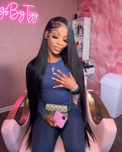 13X6 HD Santorini Straight Frontal Wig