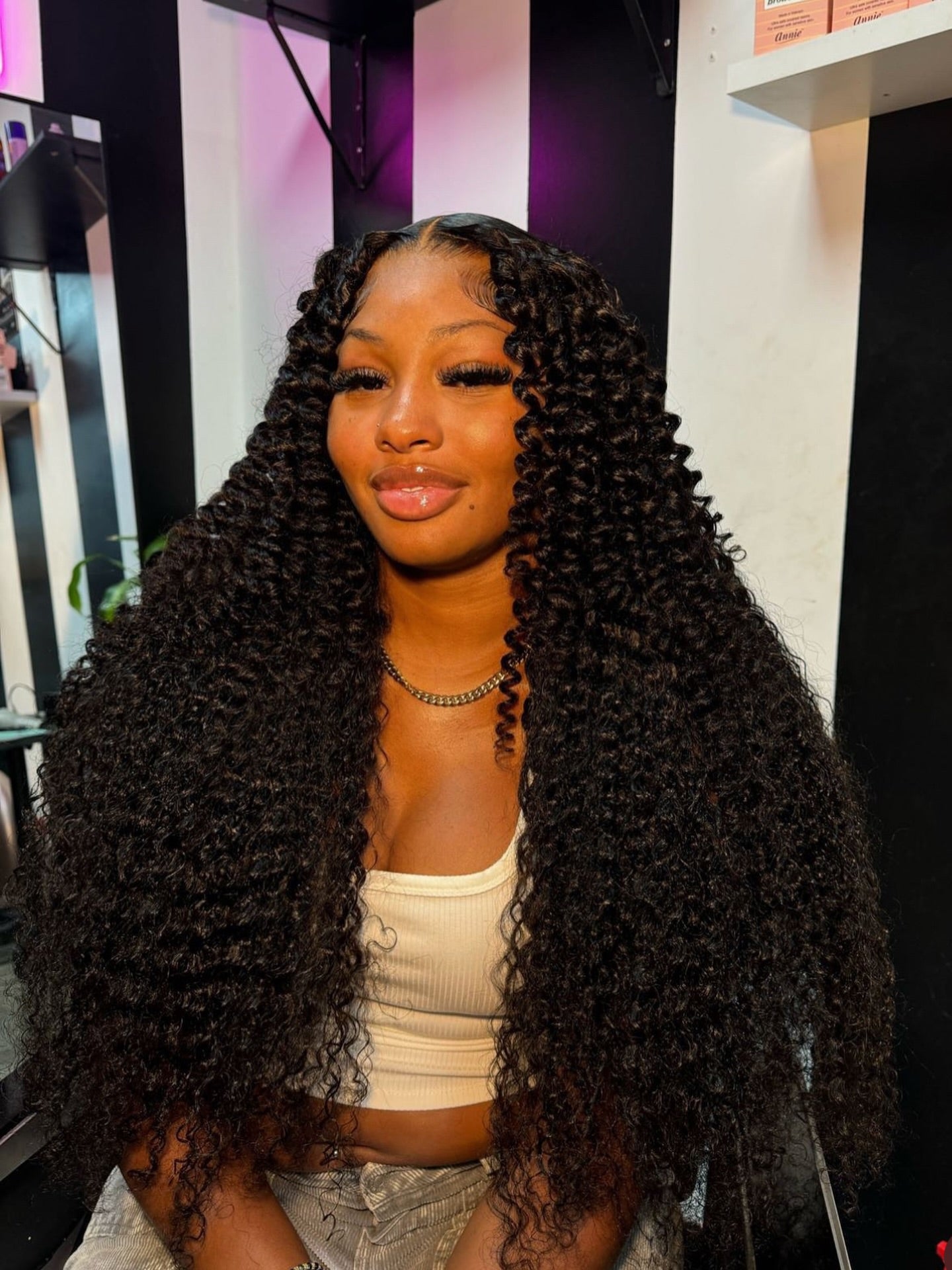 6X6 HD Virgin Tahiti Curl Closure Wig ~ MADE TO ORDER