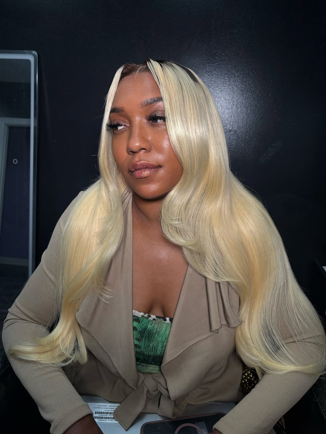 6X6 HD Virgin Blonde Straight Closure Wig 24” ~ HAIR ON HAND